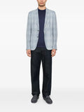 Zegna checked blazer