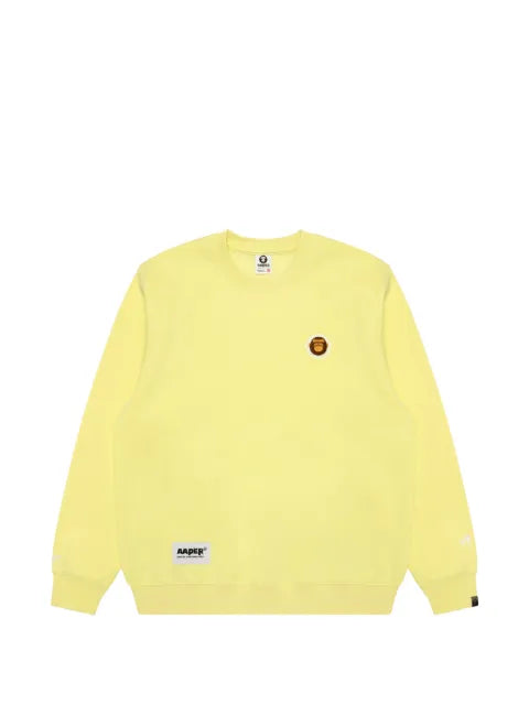 AAPE BY *A BATHING APE® logo-patch sweatshirt