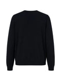 Emporio Armani logo-embroidered V-neck cardigan