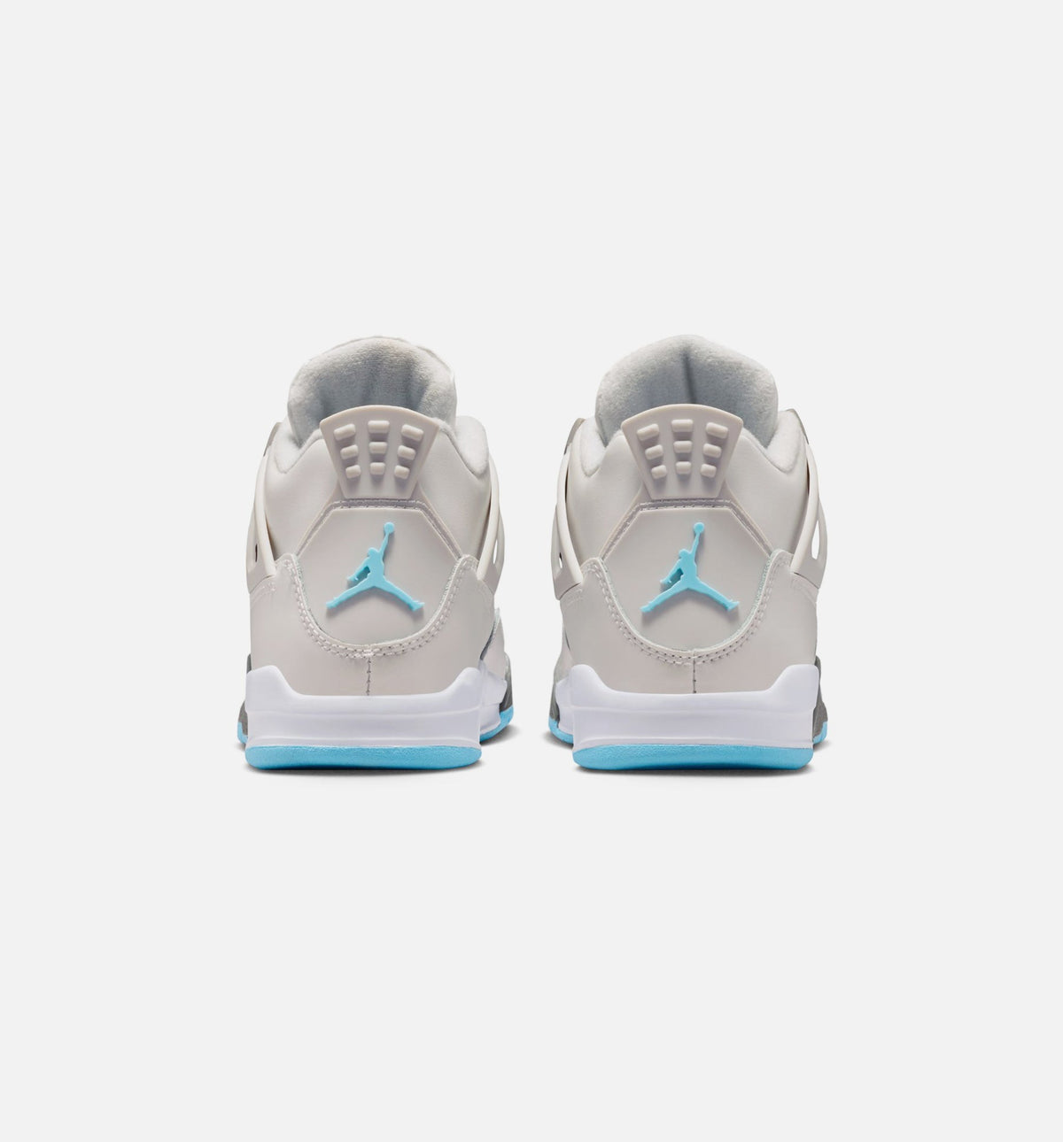Air Jordan 4 Retro "Blue Chill" Little Kids' Shoe – Photon Dust/Blue Chill/Flat Pewter/White/Blue Tint