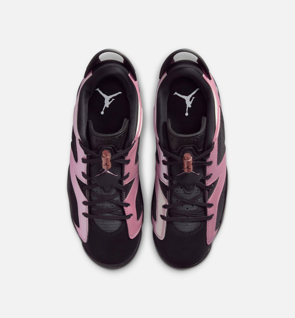 Air Jordan 6 Retro Low Metamorphosis Women's Lifestyle Shoes - Black/Black/Desert Berry